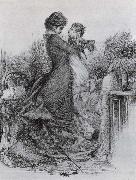 Mikhail Vrubel Anna Karenina and Her Son France oil painting artist